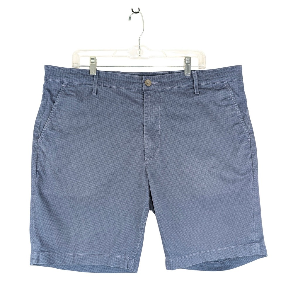 AG Adriano Goldschmied‎ Wanderer Slim Shorts Mens 40 Blue Micro Pattern